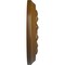 Ekena Millwork Olivia Ceiling Medallion (Fits Canopies up to 2 1/8"), Hand-Painted Smokey Topaz, 7 7/8"OD x 1 1/8"P CM07OLSTF - alternate 5
